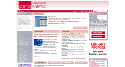 Desktop Screenshot of cardworldonline.com